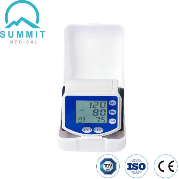 Quality Automatic 60 Sets Memory Wrist Style Digital Blood Pressure Monitor for Home Use for sale