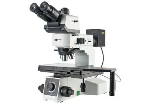 China Metallurgical Dark Field Microscope 50X 500X Bright Ground Trinocular wholesale