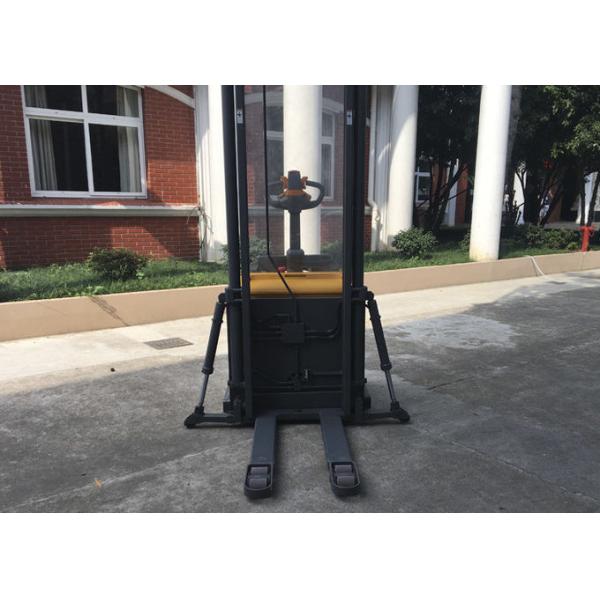 High Load Capacity Full Electric Pallet Stacker With Mast Stable Operation