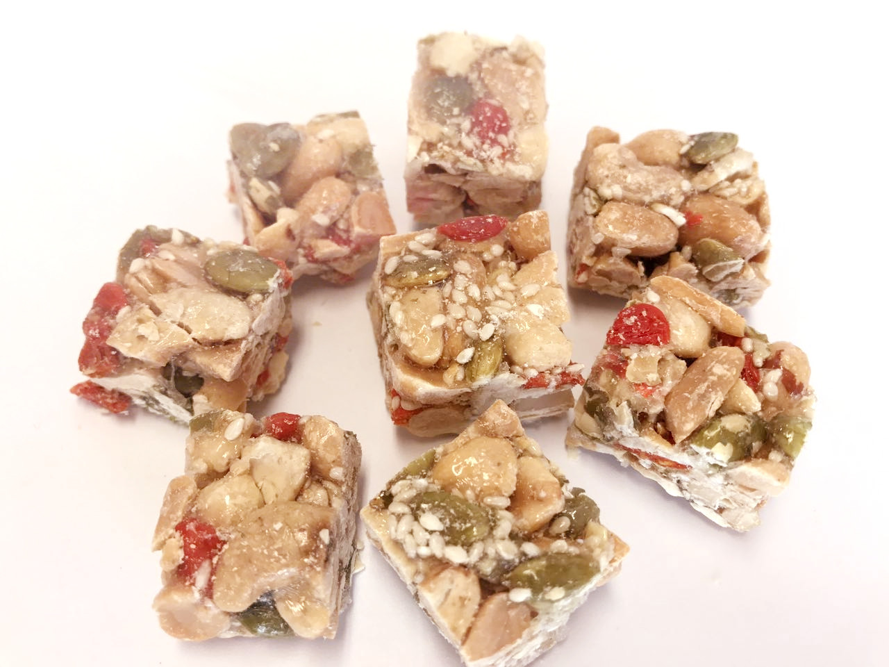 Sesame Mixed Crunchy Nut Cluster Snacks Healthy NON GMO