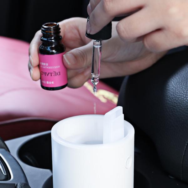 HOMEFISH Button Control USB Colorful Humidifier Aromatherapy Machine 80ml