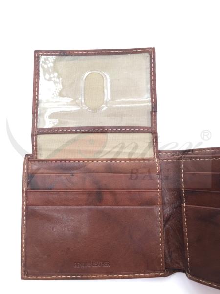 Quality Multi Functional PU Short Leather Wallet Lightweight With Customized Logo for sale
