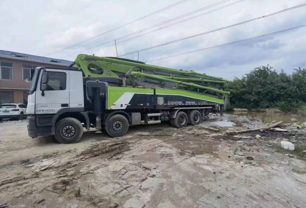 Used Concrete Pump Truck Concrete Boom Pump Concrete Mixer 63m Machine Equipment
