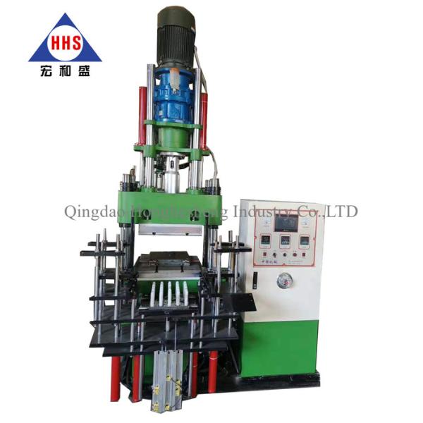 Quality Angle Hexagonal Dumbbell Solid Rubber Injection Moulding Machine 5.5KW for sale