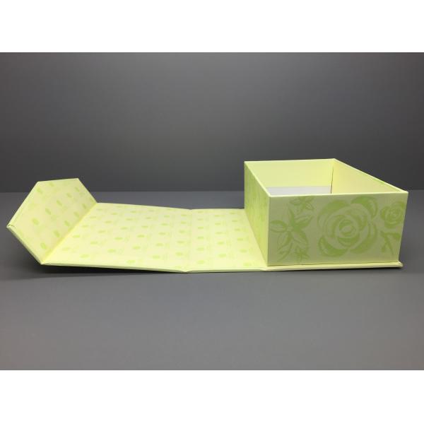 Full Automation Custom Made Recycling Packaging 350g Withe Paper Box For Gift