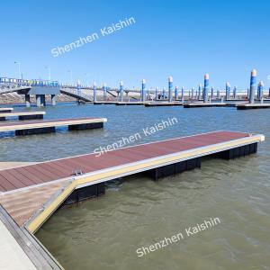 China Anti-rust Aluminum Alloy Floating Docks Durable Engineering Pontoon Dock wholesale