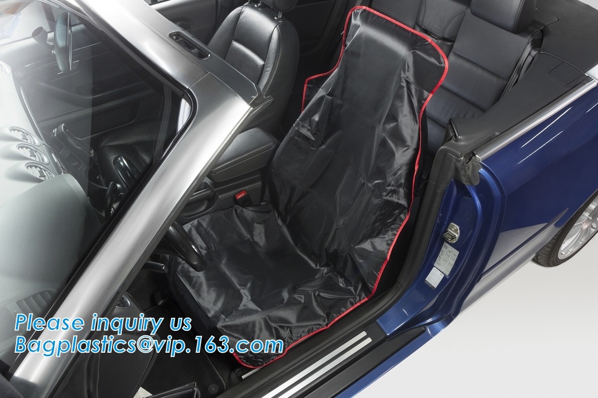 customized plastic car seat cover fit for all seats, Custom Car Seat Cover Package Disposable PE Plastic, limited, ltd,
