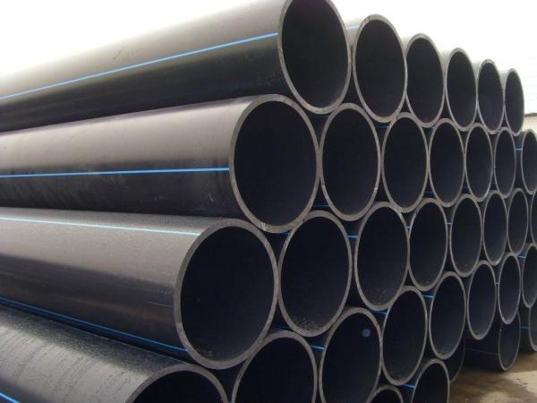 Quality DN180 high density polyethylene pipe for water for sale