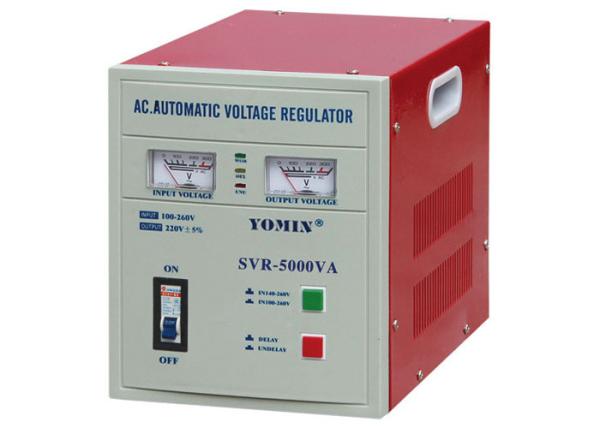 Quality Servo Motor Home Electrical Stabilizer , Voltage Stabilizer SVR 5000VA / AC Relay Type Stabilizer for sale