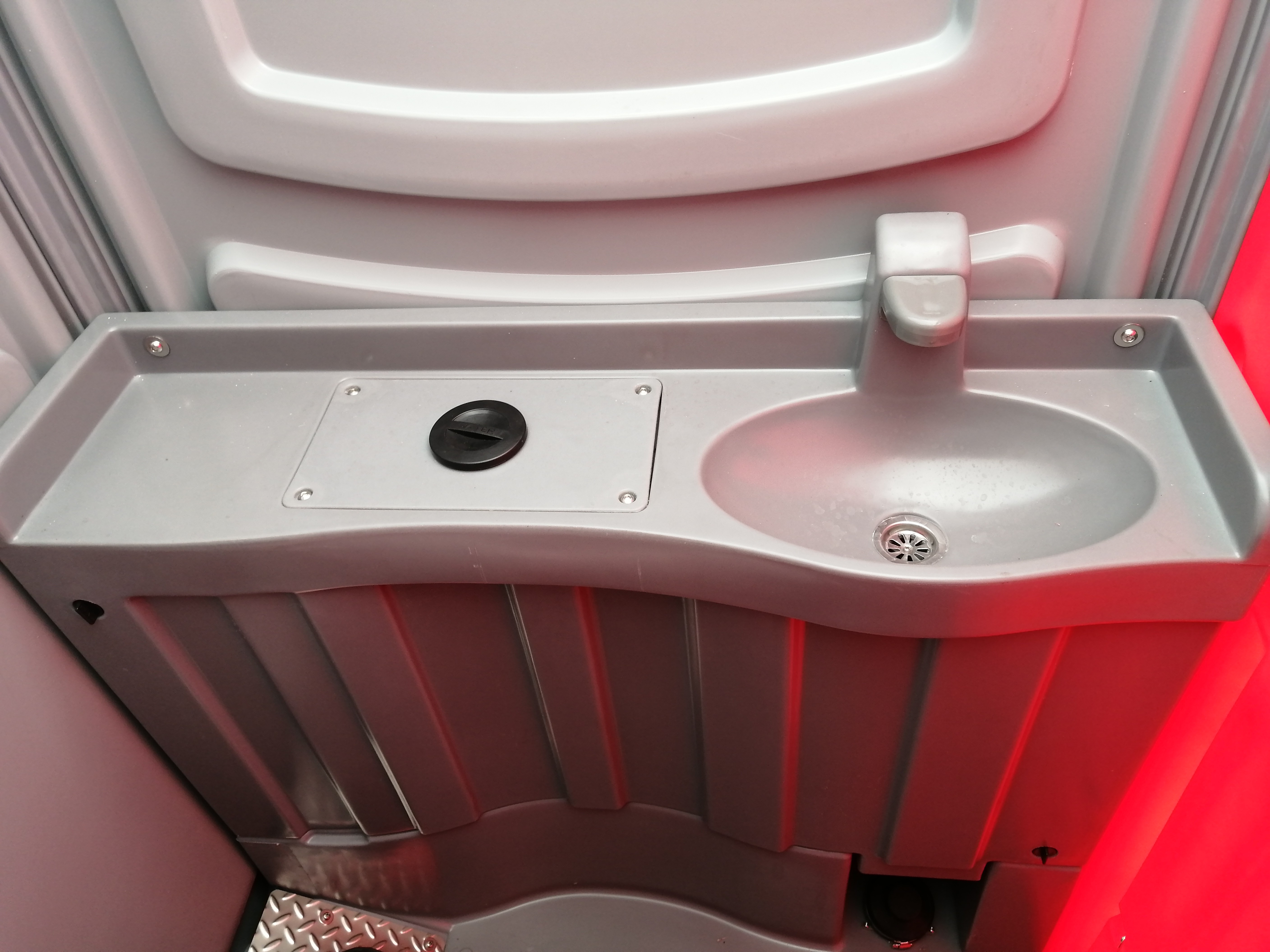 Plastic HDPE Portable Toilet Mobile Cabin For Bathroom Outdoor