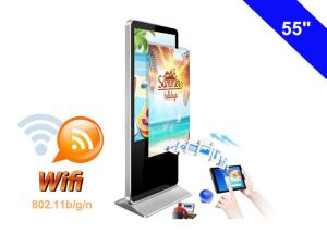 WIFI Digital Signage Full HD Advertising LCD Display Kiosk with USB Memory card
