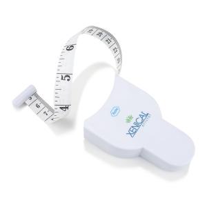 China Double Sided White Retractable Body Tape Measure With Custom Logo wholesale
