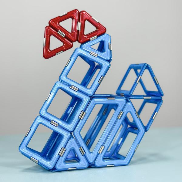 Quality 3D Colorful Swan Magnetic Tiles Animals Brick Tile Block Toys For Children Education for sale