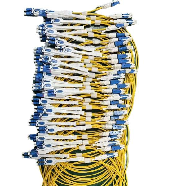CS SN Connector Uniboot LC Double Density SM MM OM3 OM4 1.6mm 2.0mm 2cores 4 Core 1m 5m Fiber Optic Patch Cord