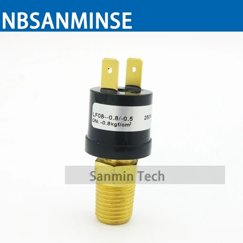 SMF08V Pressure Switch Designed Automatic Reset Small Vacuum Parts In Vacuum Environment
