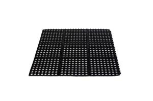 China Rubber Drainage Floor Mat With Holes Heavy Duty Anti-Fatigue Kitchen Drainage Non-Slip Wet Area Use Door Mat on sale