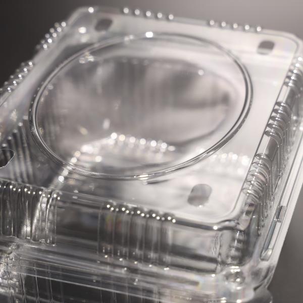 Quality Rectangular PET Disposable Food Containers for Multiple Uses for sale