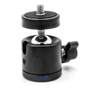 China 360 Degree Swivel Mini Tripod Ball Head with 1/4&quot; Screw Thread Base Compatible for Photo Studio Ring Light DSLR Camera wholesale