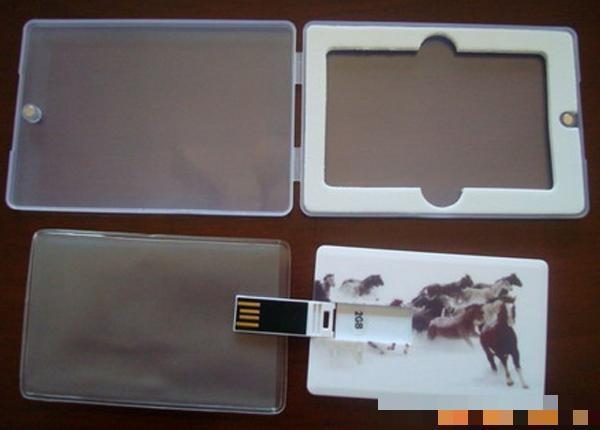 Quality 4G, 8G, 16G customized Credit Card USB Drives flash memory disks for sale