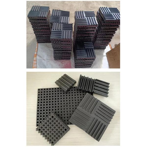 1000KN clamping force 4-layer rubber cushion hydraulic vulcanizing press