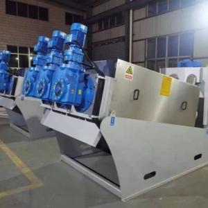 Low Speed Automatic Multi Disc Screw Press Sludge Dewatering Screw Press