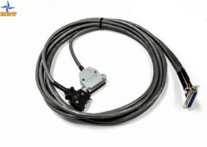 9 Pin Female D Sub Cable Assemblies , Computer / Communication VGA Cable
