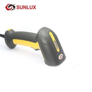 China Strong Decoding Laser High Level Logistic Barcode Scanner Reader Black wholesale