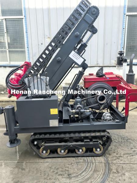 Quality 30m Depth Small Crawler Pneumatic Pile Driver Auger Pipe Drilling Machine DTH Drilling Rig for sale
