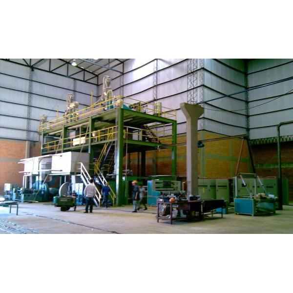 Pp Spunbond Nonwoven Fabric Making Machine For Group Bags , High Speed