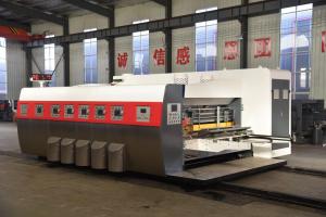 Semi Automatic Corrugated Box Printing Machine Stacker Printer Slotter