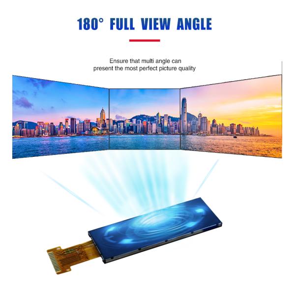 1.68 Inch Tft Lcd Display Screen 142x428 Resolution Custom Tft Display SPI