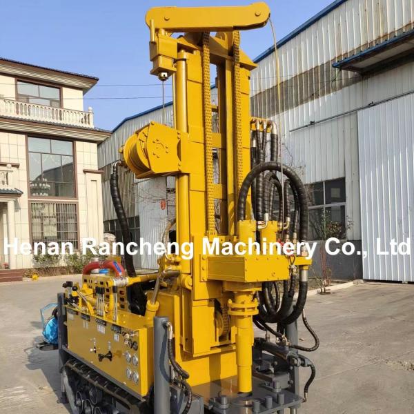Quality 150m Deep Compact Portable Crawler Drilling Rig For Water Borehole Projects for sale