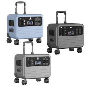 Lithium Iron Battery Accessories Solar Charging Portable Power Station 2000W