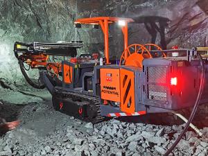 Drilling Speed 0.8 - 2m/Min Jumbo Rock Drill Compact For Mining Sites KD10A-1BCD(L)
