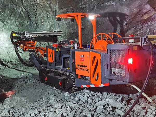 Quality Drilling Speed 0.8 - 2m/Min Jumbo Rock Drill Compact For Mining Sites KD10A-1BCD(L) for sale