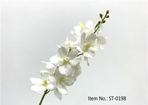 Colorful Artificial Vanda Orchid Branches 67 cM For Indoor Decor Flower