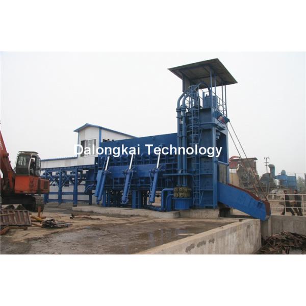 PLC Control Hydraulic Metal Shear Cutter Machine With Operation Room
