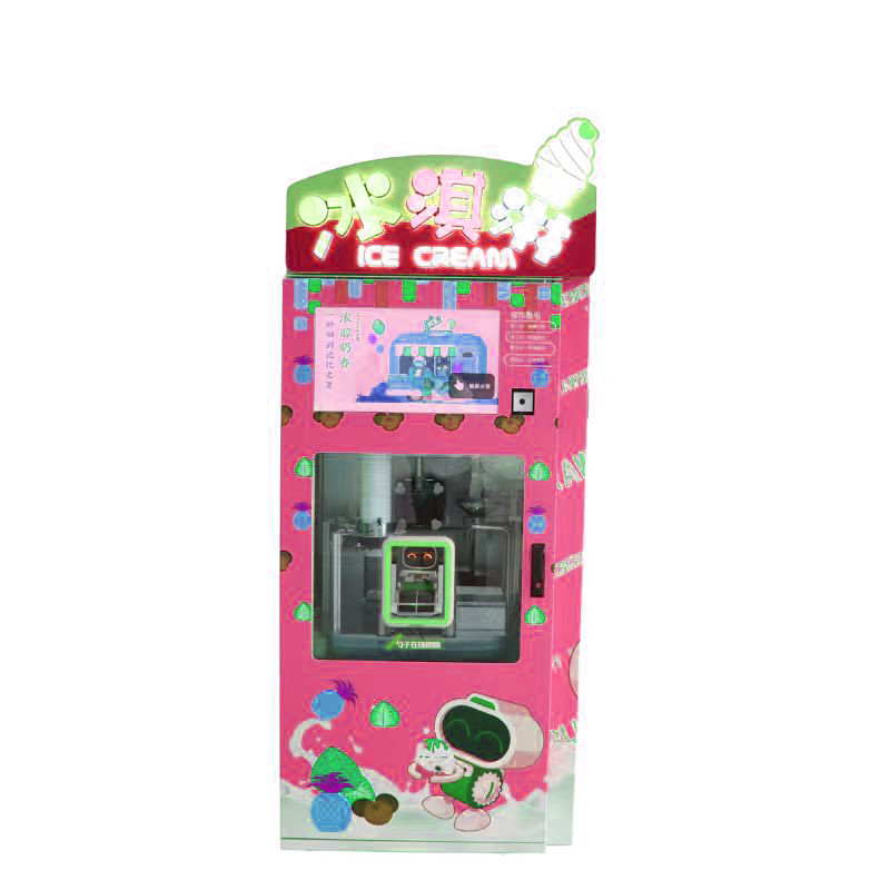 Exclusive Vending Machine Frozen Yogurt Ice Commercial Cube Vending Machine