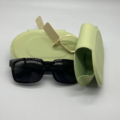 Portable PU leather Fashionable Resit Compression Sports Children Sunglasses Case