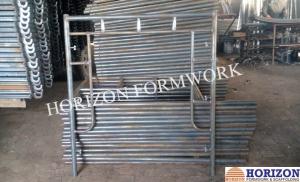 China Stable Frame Scaffolding System , Q235 Steel Scaffolding Frame Type 1524x1700mm on sale
