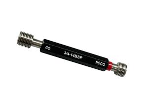China Precision Thread Plug Gauge G (BSP) 3/4-14 Go and NoGo wholesale