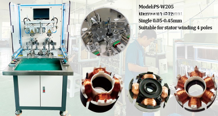 Source Pressure 0.5-0.7 Mpa CNC Motor Stator Winding Machine for Optimal Performance