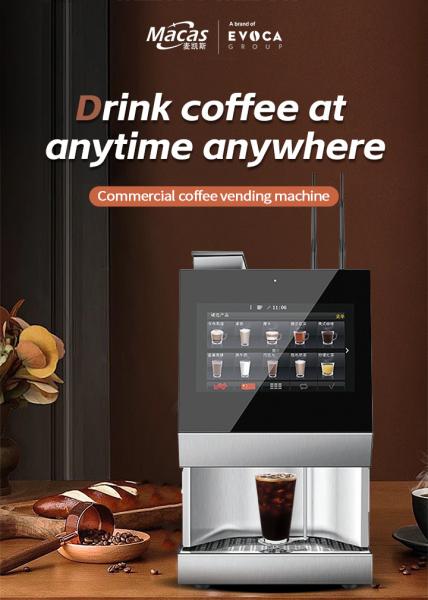 Quality Upgrade Your Coffee Experience With Our Bean To Cup Coffee Vending Machine for sale