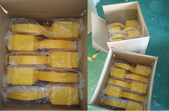 Monocrystalline Silicon 2V 300MA Solar Powered Warning Lights Plastic