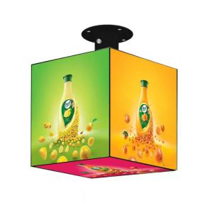 China Cube LED Display P2.5 P3 P4mm Customized Retail Store Advertising Cube LED Screen wholesale