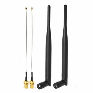 China 2.4ghz wifi antenna with rp-sma connector ufl 2.4ghz 5sbi antenna ipex 5dbi s m a 2.4 antenna wholesale