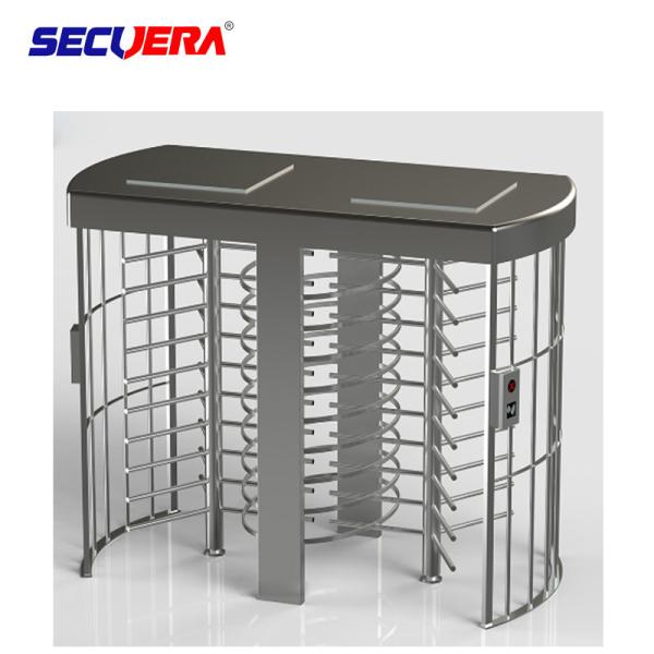 Quality Speed Gate Cross Security Products Full Height Turnstile For Office Building Access Control for sale