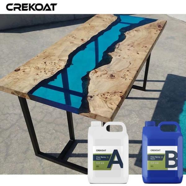 Quality Meticulously Bubble Free Clear Epoxy On Wood Thicker Layers Seamlessly for sale