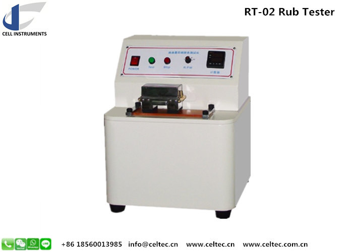 Colour fastness testing machine ink rubbing tester ASTM D5264 Ink rub test machine