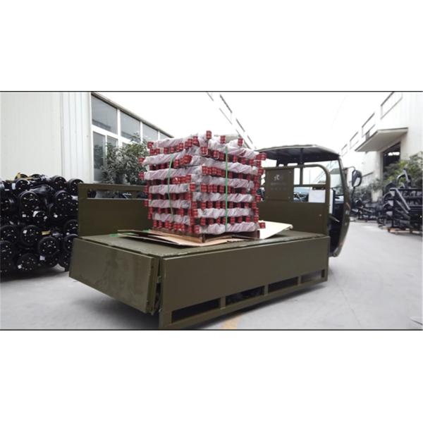 3 Wheels Electric Cargo Tricycle For Adult Passenger Steel Construction